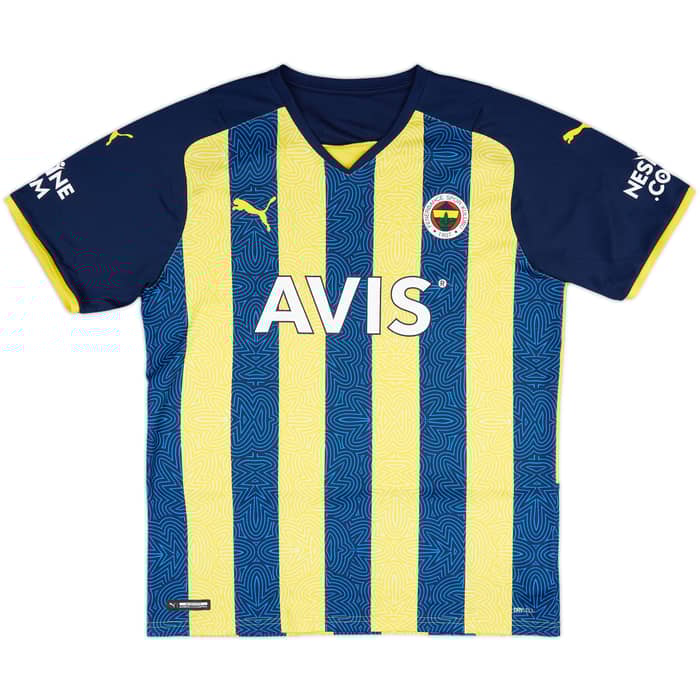 2021-22 Fenerbahce Home Shirt Ozil #10 - 6/10 - (L)