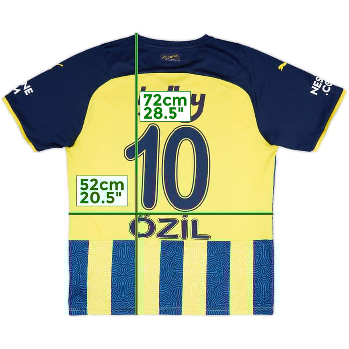2021-22 Fenerbahce Home Shirt Ozil #10 - 6/10 - (L)