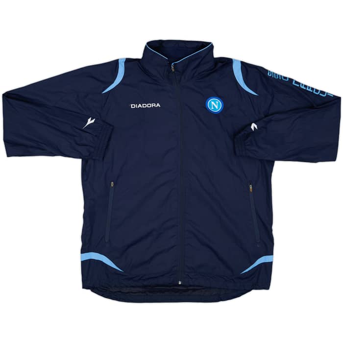 2006-07 Napoli Diadora Hooded Rain Jacket - 7/10 - (XL)