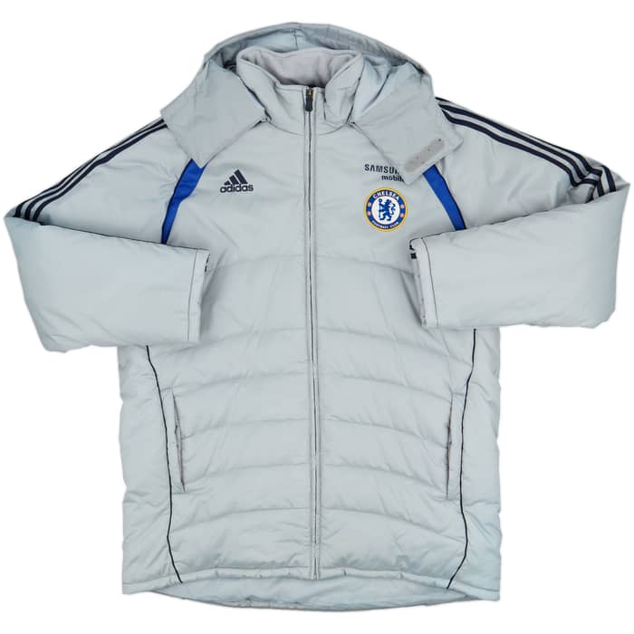2006-07 Chelsea adidas Padded Bench Coat - 9/10 - (L/XL)
