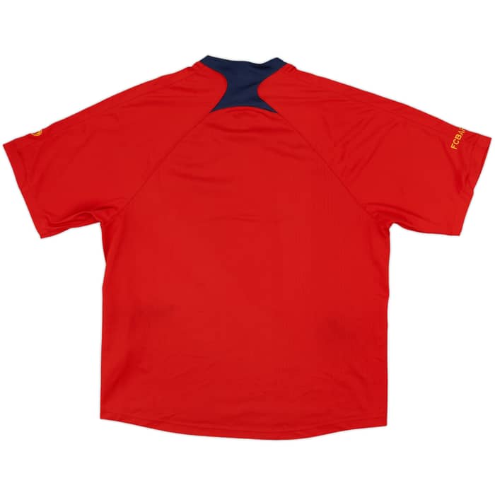2007-08 Barcelona Nike Training Shirt - 9/10 - (L)