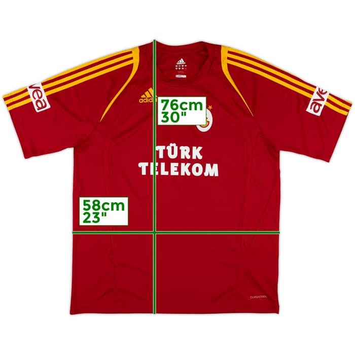 2009-10 Galatasaray adidas Training Shirt - 8/10 - (L/XL)