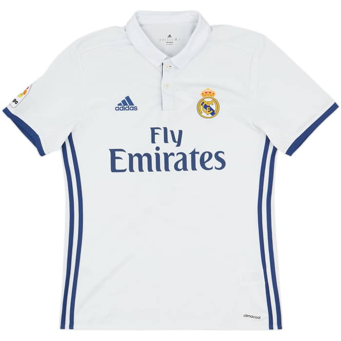 2016-17 Real Madrid Home Shirt Sergio Ramos #4 - 6/10 - (M)