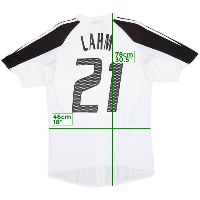 2004-05 Germany Home Shirt Lahm #21 - 7/10 - (M)