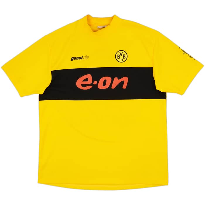 2002-03 Borussia Dortmund Home Shirt Conceicao #6 - 7/10 - (XL)