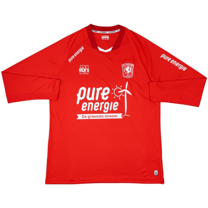 2019-20 FC Twente Home L/S Shirt - 9/10 - (XL)