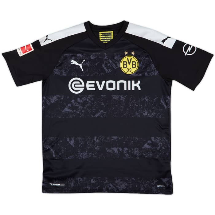 2019-20 Borussia Dortmund Away Shirt Haaland #17 - 7/10 - (XL.Boys)