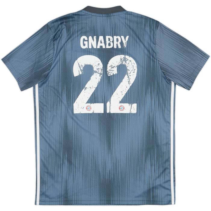 2018-19 Bayern Munich Third Shirt Gnabry #22 - 5/10 - (L)