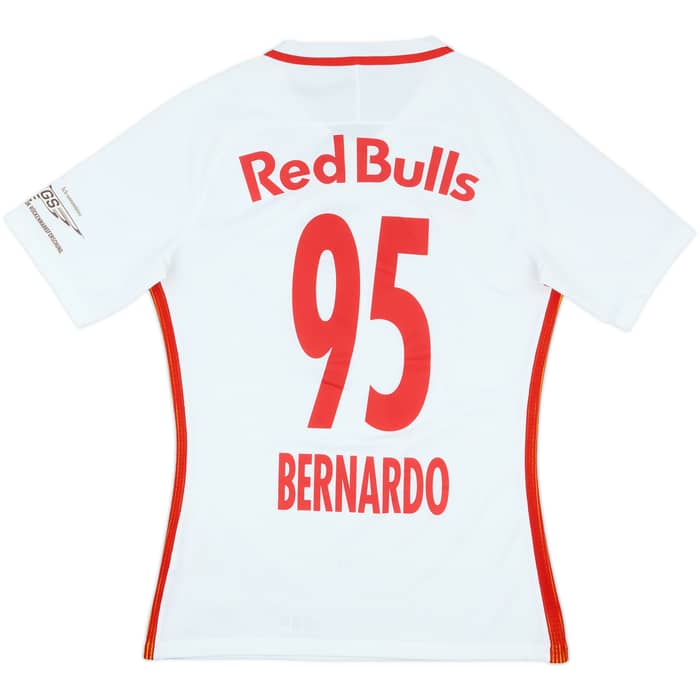 2016-17 Red Bull Salzburg Match Issue Home Shirt Bernardo #95