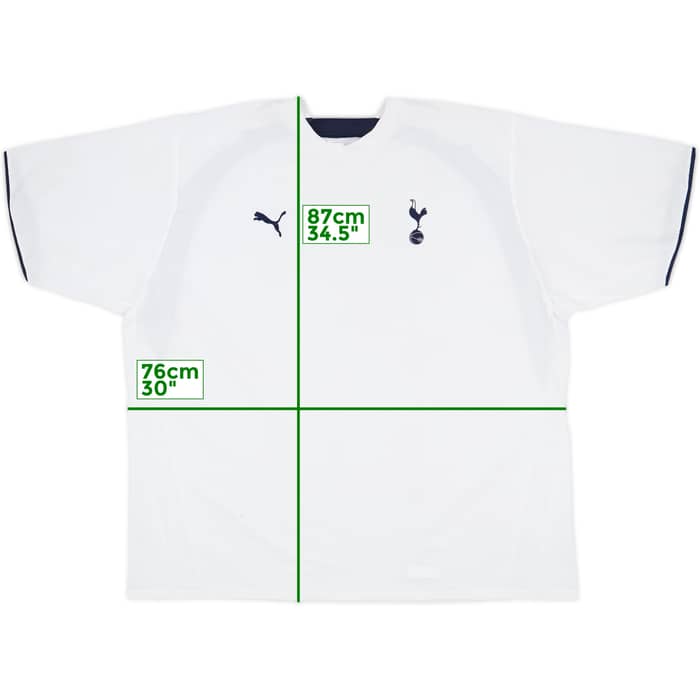 2006-07 Tottenham Home Shirt - 6/10 - (5XL)