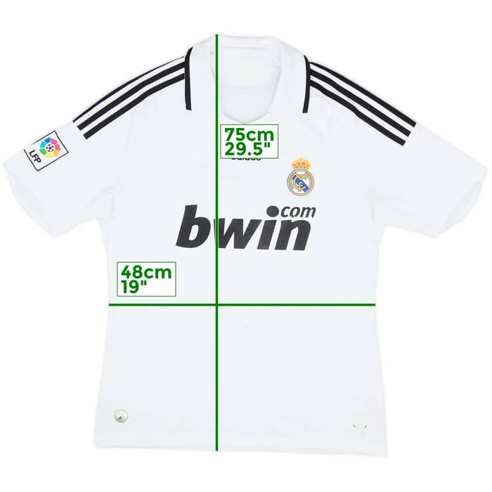 2008-09 Real Madrid Home Shirt - 5/10 - (M)