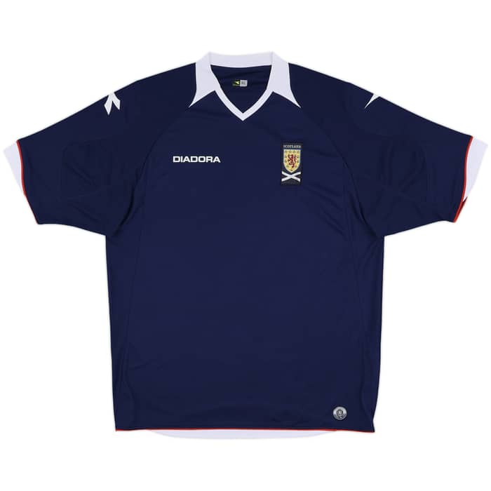 2008-09 Scotland Home Shirt - 9/10 - (XL)