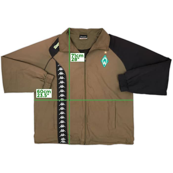 2006-07 Werder Bremen Kappa Hooded Fleece Jacket - 6/10 - (XXL)