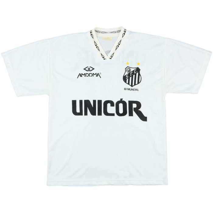 1995 Santos Home Shirt #10 - 7/10 - (L)