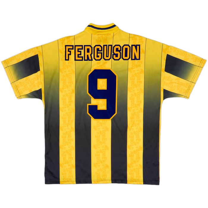 1996-98 Everton Away Shirt Ferguson #9 - 9/10 - (XL)