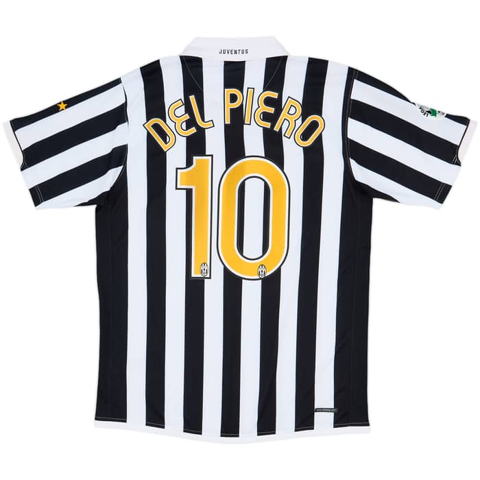 2006-07 Juventus Home Shirt Del Piero #10 - 10/10 - (L)