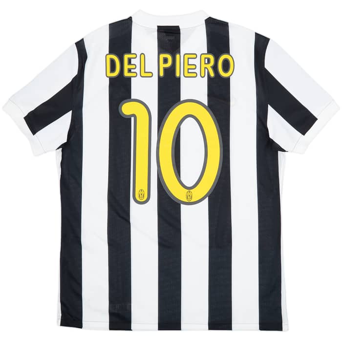 2009-10 Juventus Player Issue Home Shirt Del Piero #10 (L)