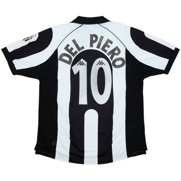 1997-98 Juventus Centenary Home Shirt Del Piero #10 - 7/10 - (XL)
