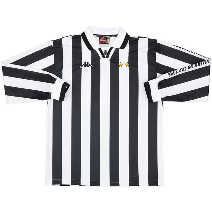 1996 Juventus Continental Cup Home L/S Shirt Del Piero #10 - 8/10 - (XL)