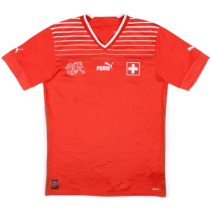 2022-23 Switzerland Home Shirt - 8/10 - (S)