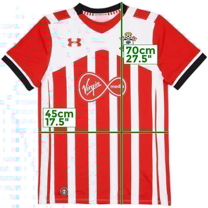 2016-17 Southampton Home Shirt - 10/10 - (XL.Boys)