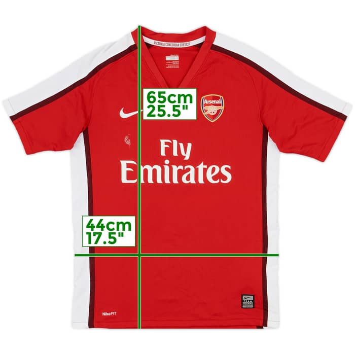 2008-10 Arsenal Home Shirt - 6/10 - (L.Boys)
