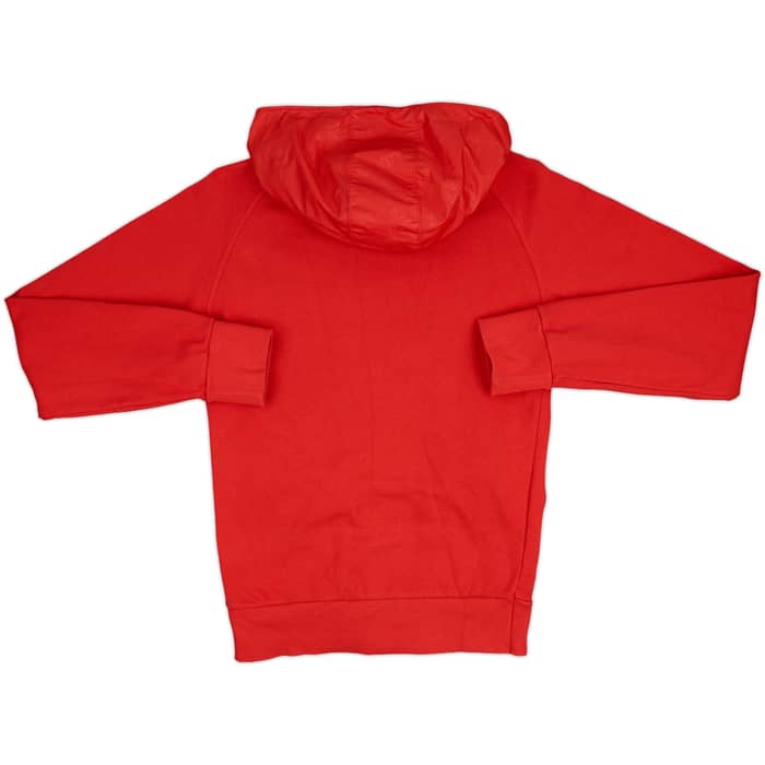 2006-07 Manchester United Nike Hooded Sweat Top - 10/10 - (M)