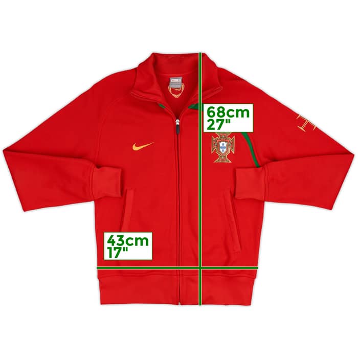 2008-09 Portugal Nike Track Jacket - 9/10 - (S)