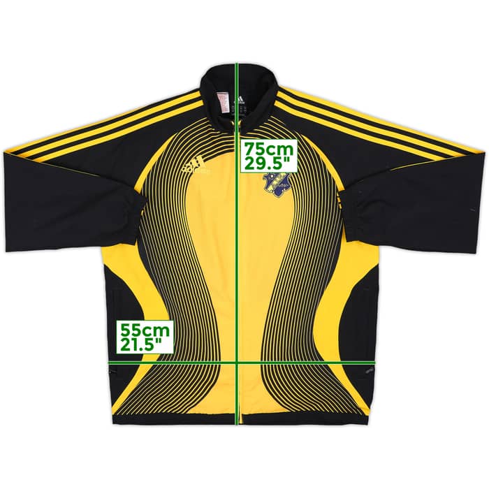2006 AIK Stockholm adidas Track Jacket - 8/10 - (L.Boys)
