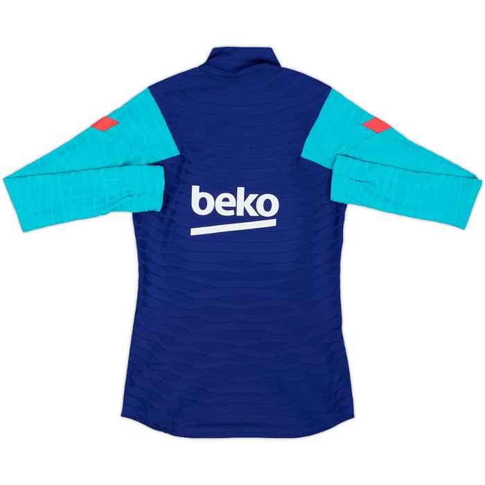 2020-21 Barcelona Nike Vaporknit 1/4 Zip Drill Top - 8/10 - (XS)