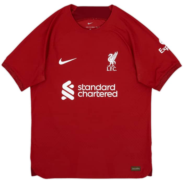 2022-23 Liverpool Authentic Home Shirt M.Salah #11 - 10/10 - (M)