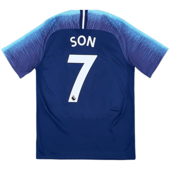 2018-19 Tottenham Away Shirt Son #7 - 9/10 - (S)