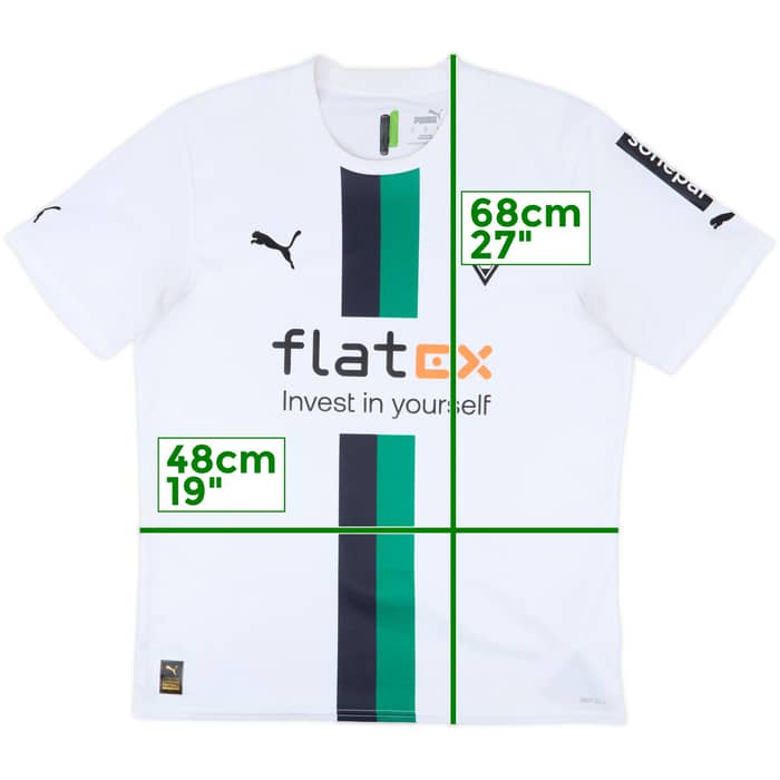 2022-23 Borussia Monchengladbach Home Shirt - 8/10 - (L)