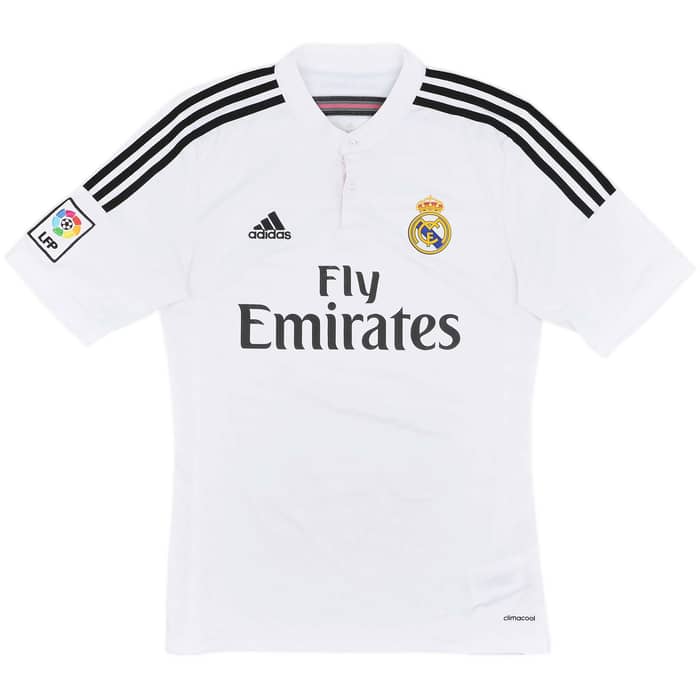 2014-15 Real Madrid Home Shirt Bale #11 - 8/10 - (M)