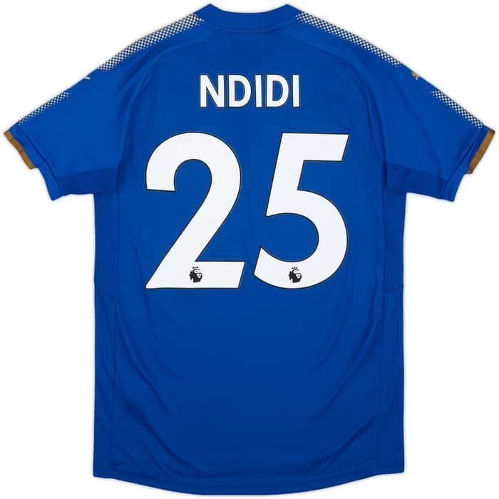 2017-18 Leicester Home Shirt Ndidi #25 - 7/10 - (S)