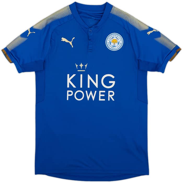 2017-18 Leicester Home Shirt Ndidi #25 - 7/10 - (S)