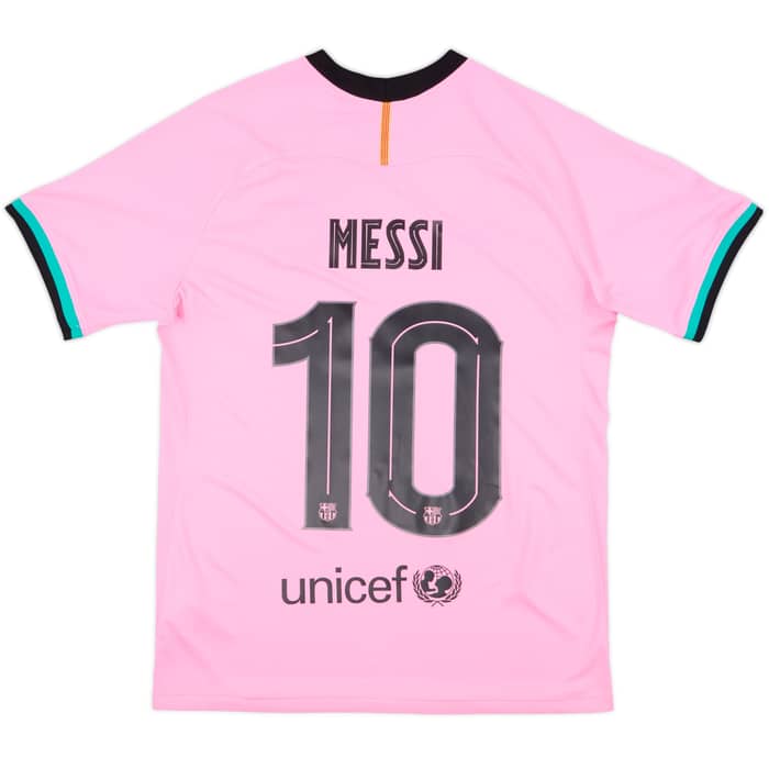 2020-21 Barcelona Third Shirt Messi #10 - 9/10 - (M)