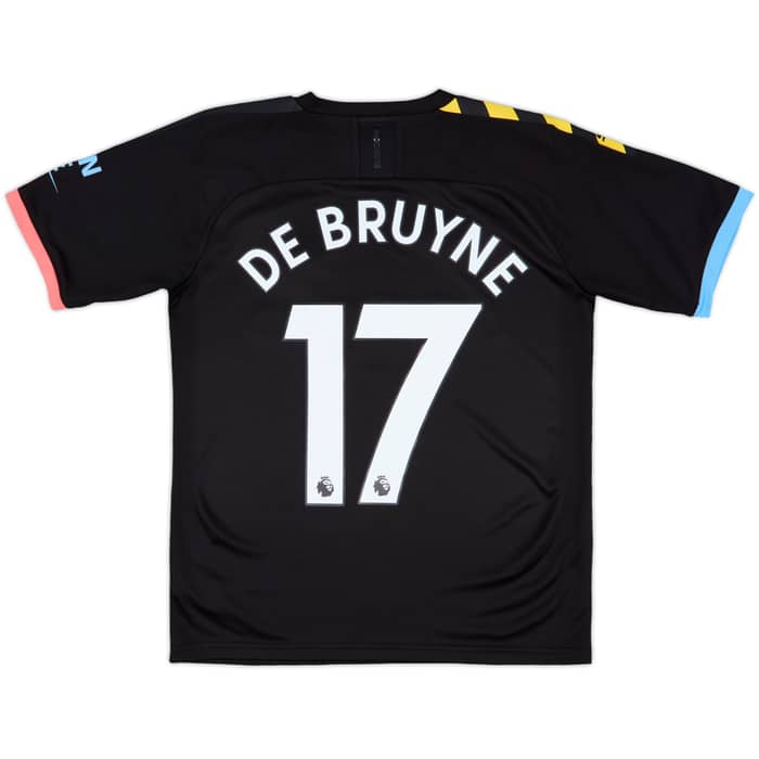 2019-20 Manchester City Away Shirt De Bruyne #17 - 9/10 - (S)
