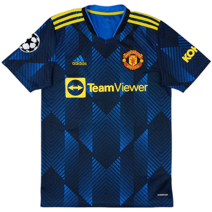 2021-22 Manchester United Third Shirt Sancho #25 - 7/10 - (S)