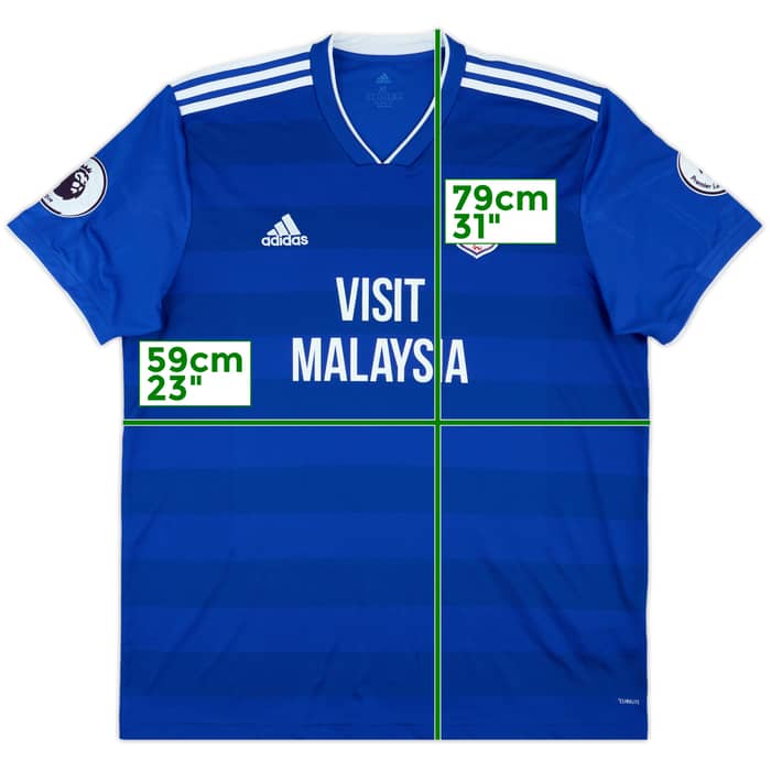 2018-19 Cardiff Home Shirt - 9/10 - (XL)