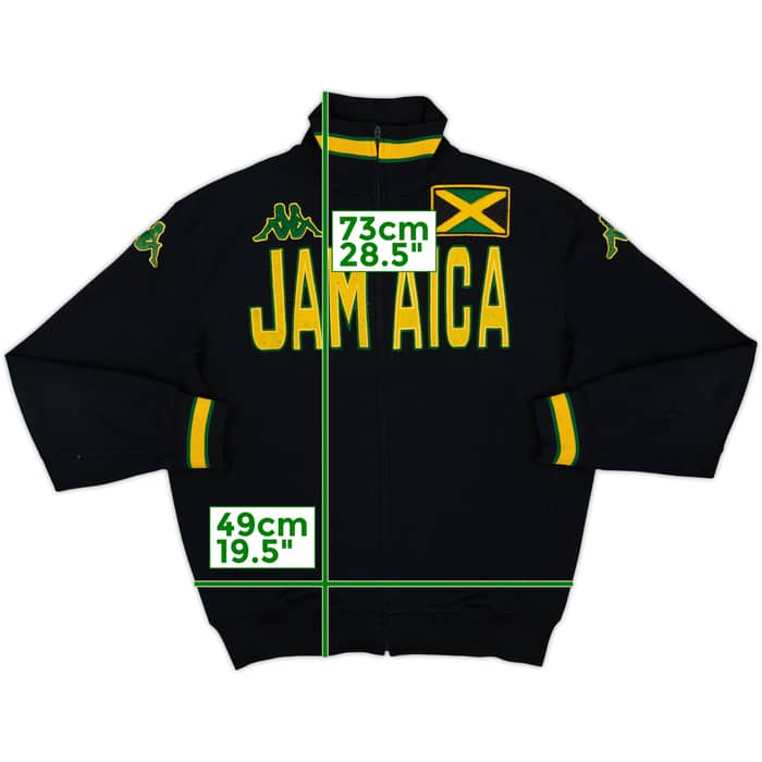 2008-09 Jamaica Kappa Track Jacket - 8/10 - (L)