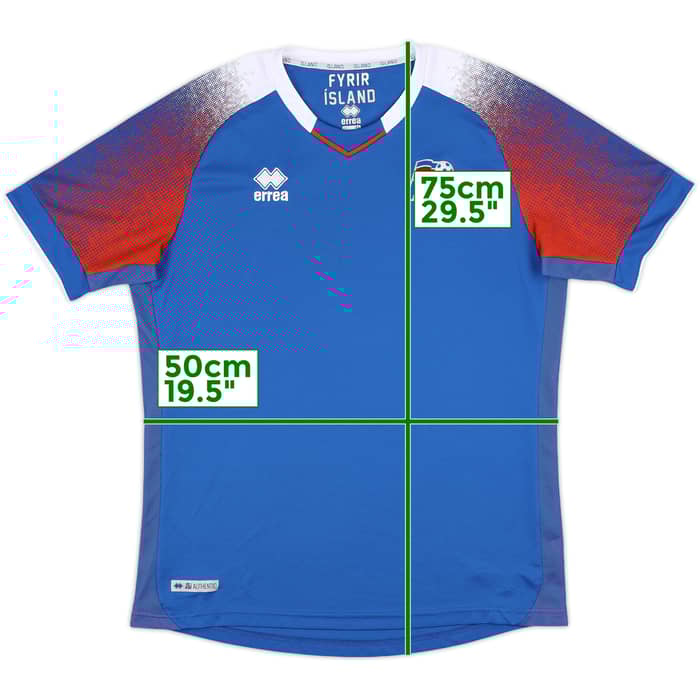 2018-19 Iceland Home Shirt - 9/10 - (XL)