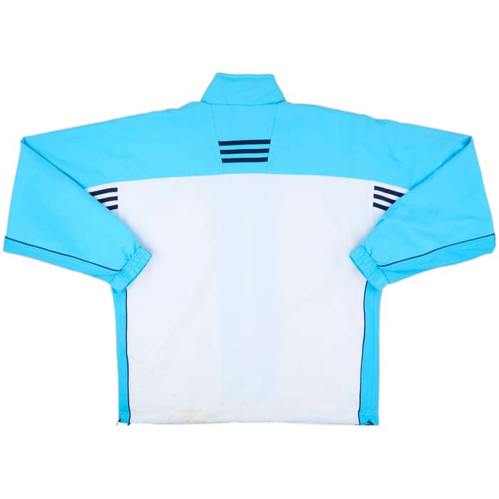 2000-01 Olympique Marseille adidas Track Jacket - 8/10 - (M)
