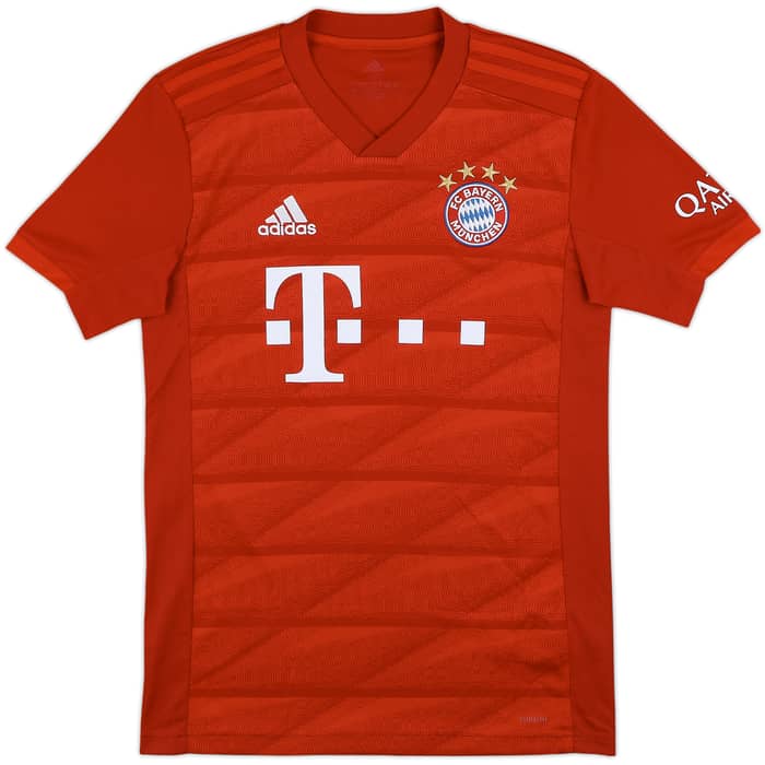 2019-20 Bayern Munich Home Shirt Lewandowski #9 - 8/10 - (XS)
