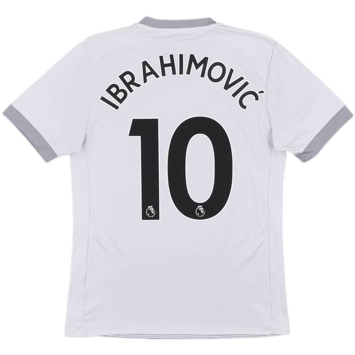 2017-18 Manchester United Third Shirt Ibrahimovic #10 - 7/10 - (S)