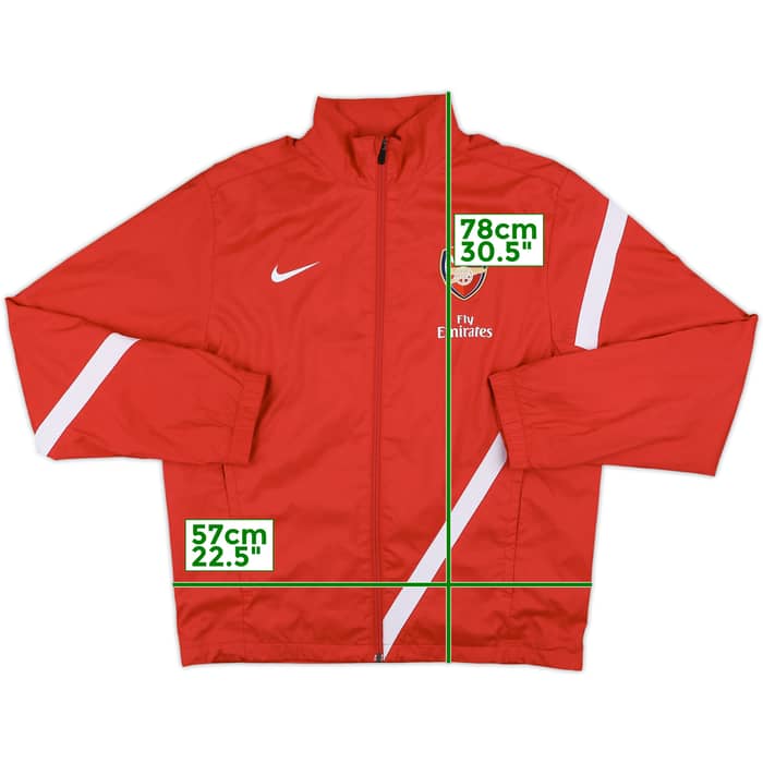 2011-12 Arsenal Nike Track Jacket - 8/10 - (M)