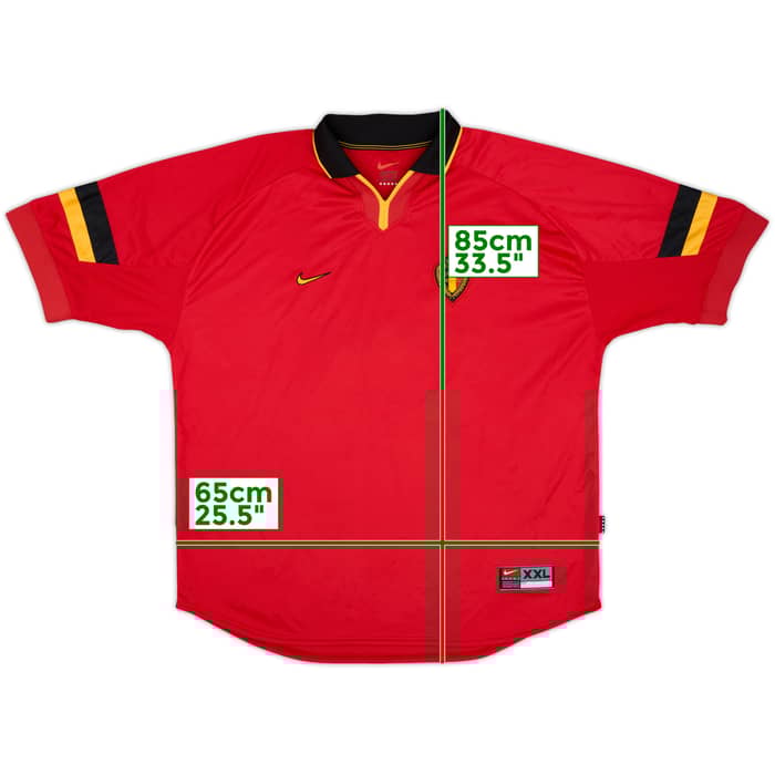 1999-00 Belgium Home Shirt - 9/10 - (XXL)
