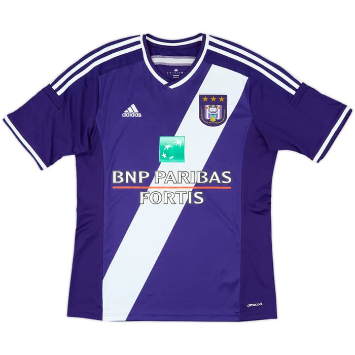 2014-15 Anderlecht Home Shirt M. Suarez #9 - 6/10 - (L)