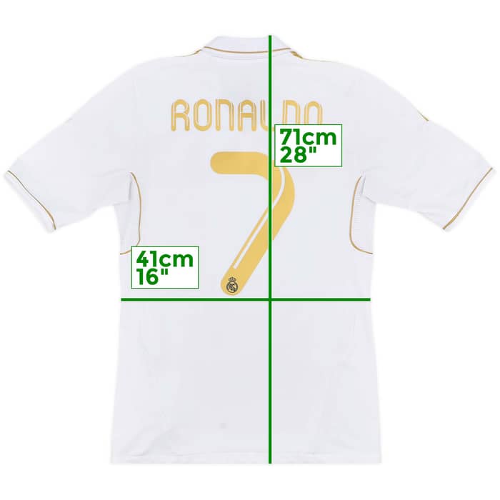 2011-12 Real Madrid Home Shirt Ronaldo #7 - 6/10 - (S)