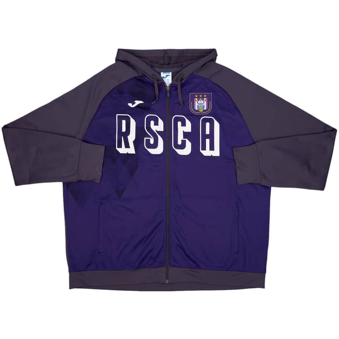 2019-20 Anderlecht Joma Hooded Track Jacket - 8/10 - (4XL)